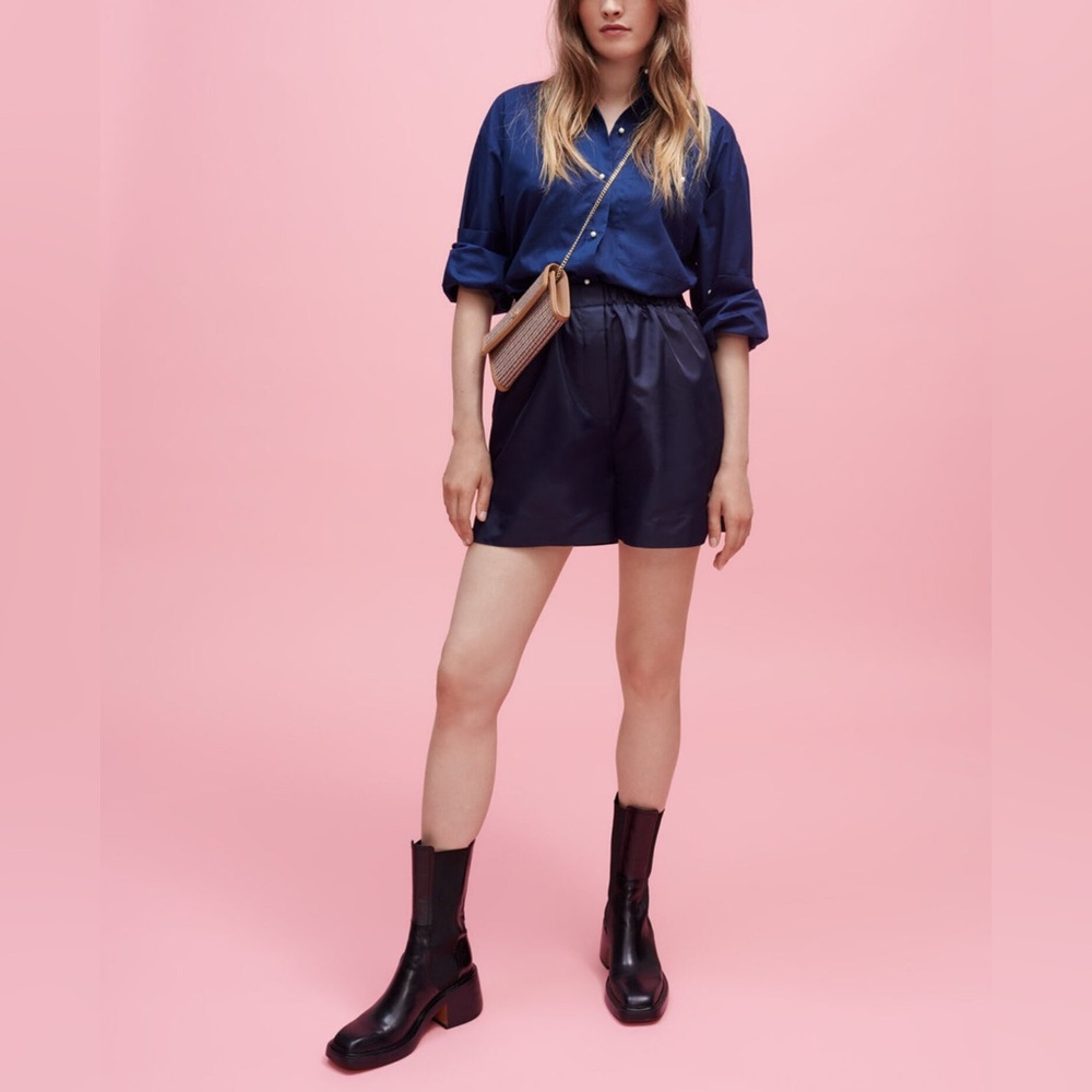 MAJE SHORTS IN TECHNICAL FABRIC